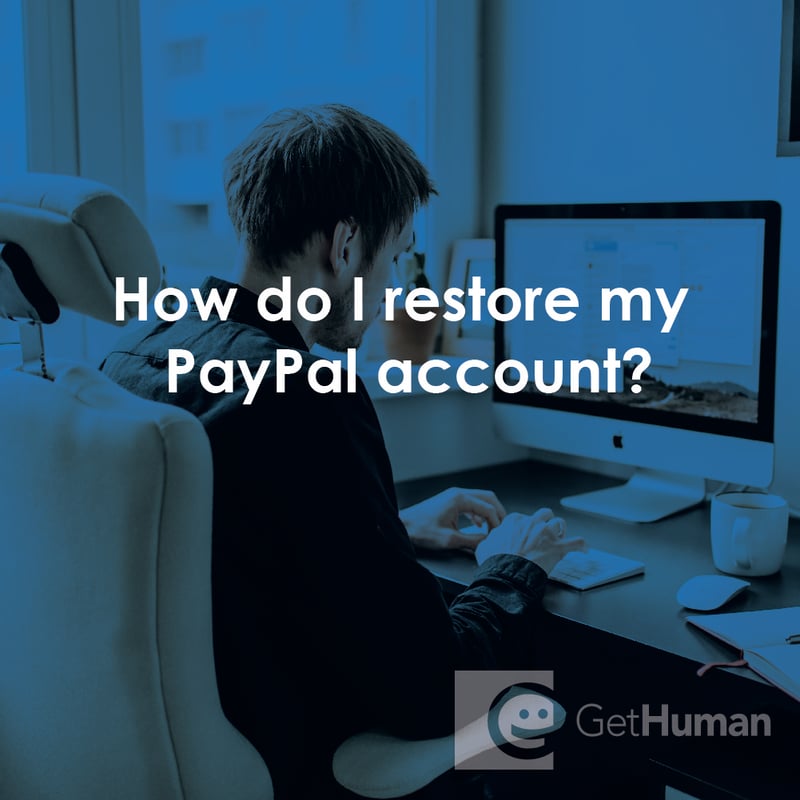 How Do I Restore My PayPal Account?