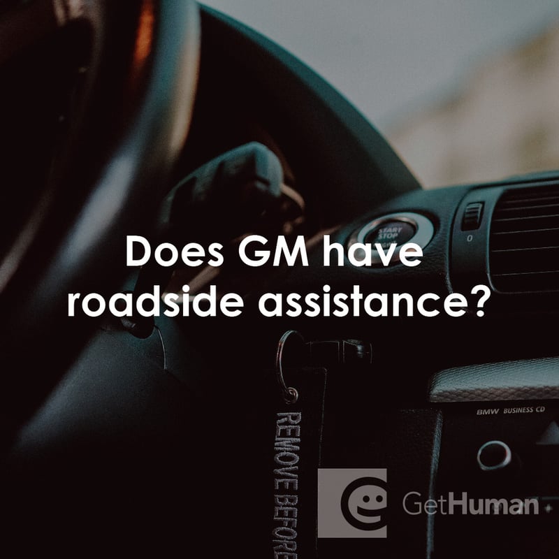 Does Gm Have Roadside Assistance?