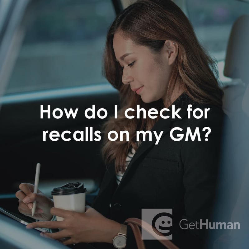 How Do I Check for Recalls on My Gm?