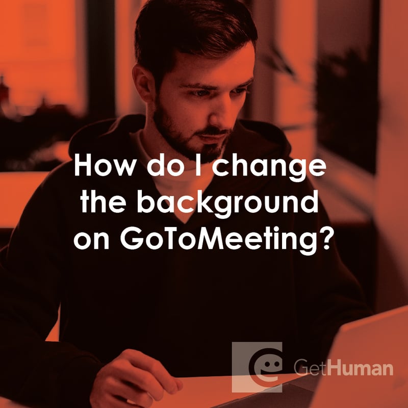 How Do I Change the Background on GoToMeeting?