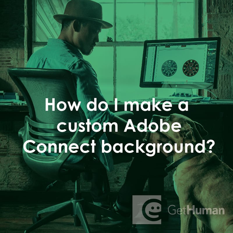 How Do I Make a Custom Adobe Connect Background?
