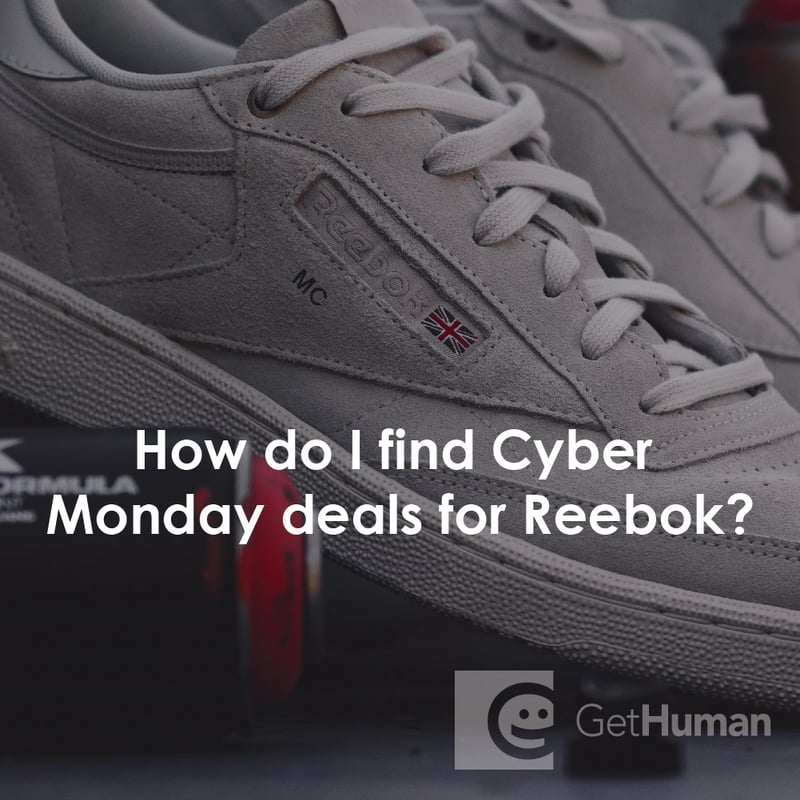 How Do I Find Cyber Monday Deals for Reebok?