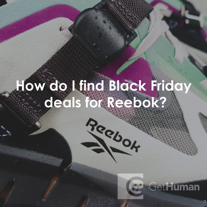 How Do I Find Black Friday Deals for Reebok?
