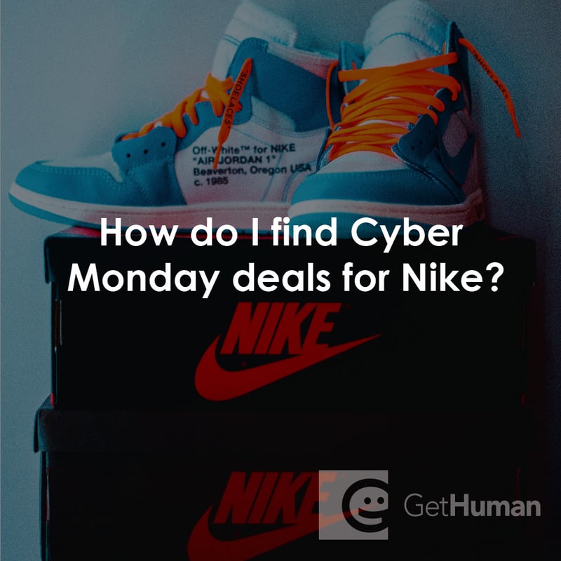 How Do I Find Cyber Monday Deals for Nike?