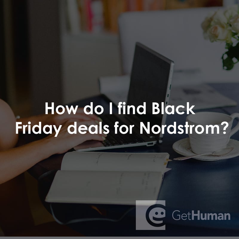 How Do I Find Black Friday Deals for Nordstrom?
