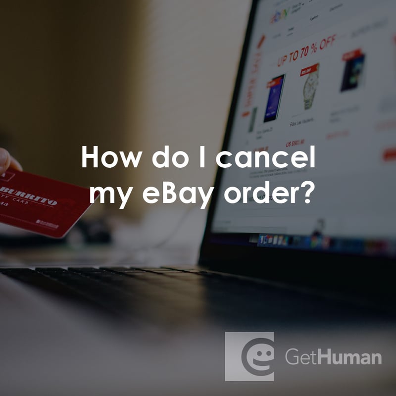 How Do I Cancel My eBay Order?
