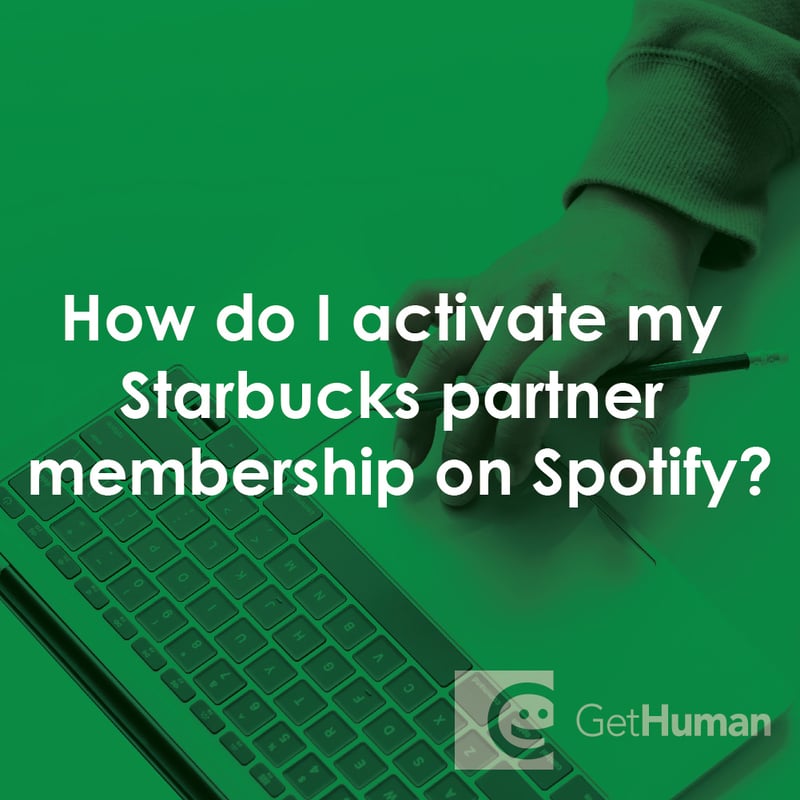 How Do I Activate My Starbucks Partner Membership on Spotify?