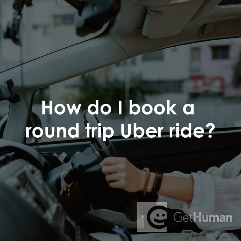 How Do I Book a Round Trip Uber Ride?