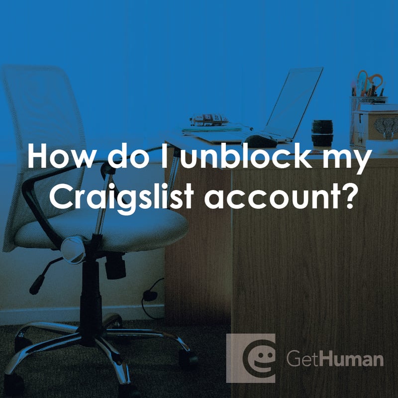 How Do I Unblock My Craigslist Account?