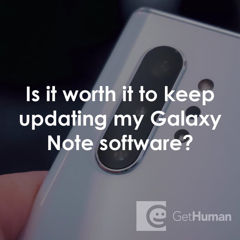 Is It Worth It to Keep Updating My Galaxy Note Software?