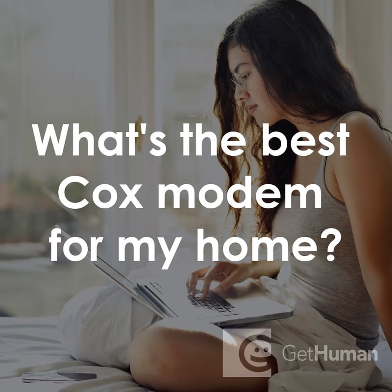What's the Best Cox Modem for My Home?