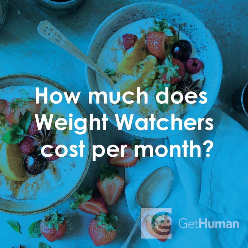 How Much Does Weight Watchers Cost Per Month?