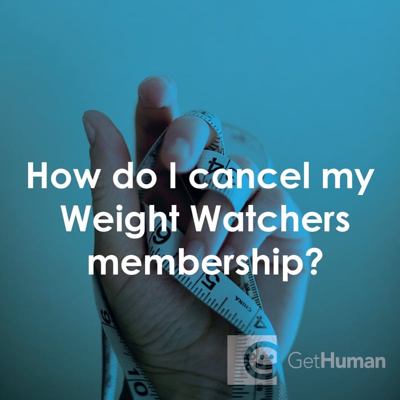 How Do I Cancel My Weight Watchers Membership?