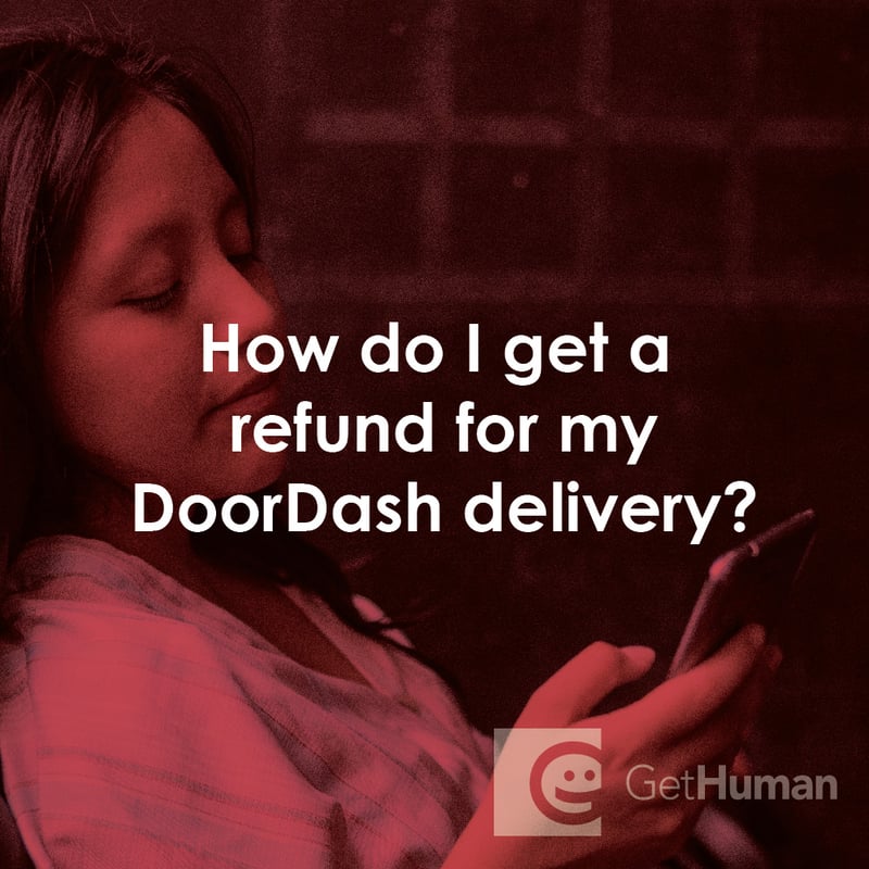 How Do I Get a Refund for My DoorDash Delivery?