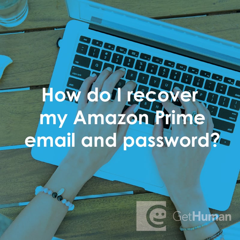 How Do I Recover My Amazon Prime Email and Password?