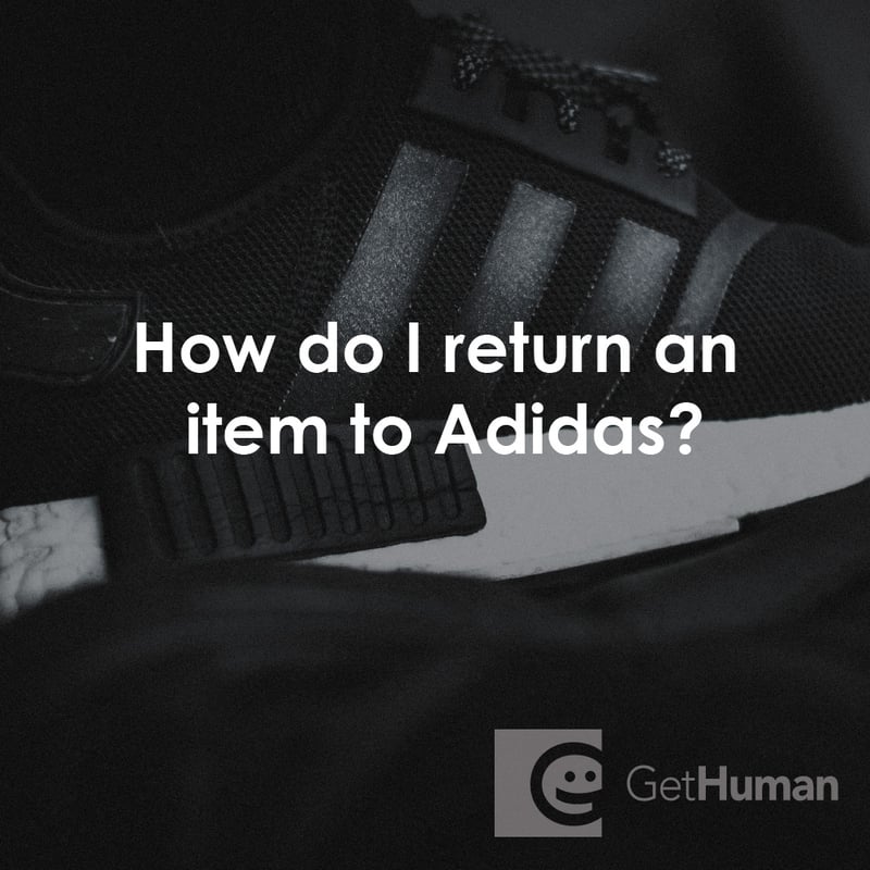 How Do I Return an Item to Adidas?