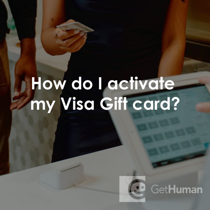 How Do I Activate My Visa Gift Card?