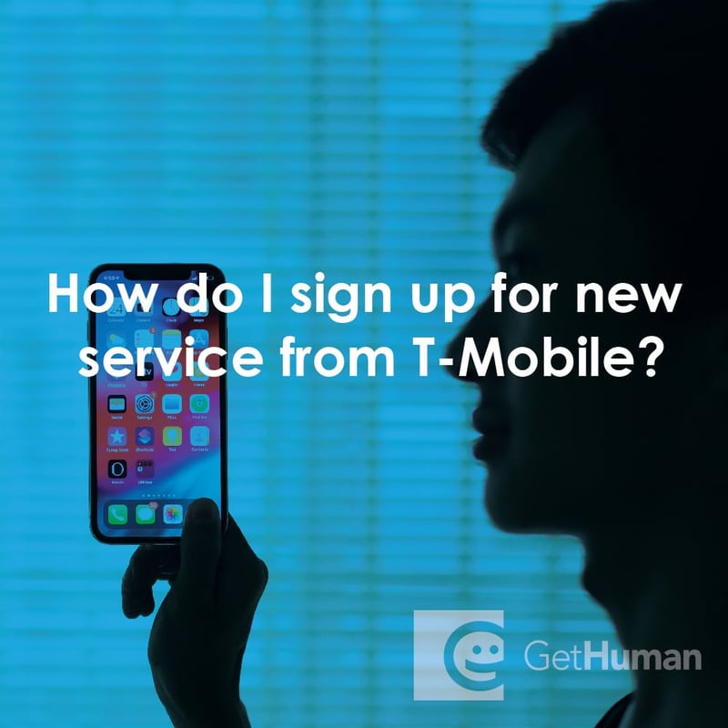 How Do I Sign Up for New Service from T-Mobile?