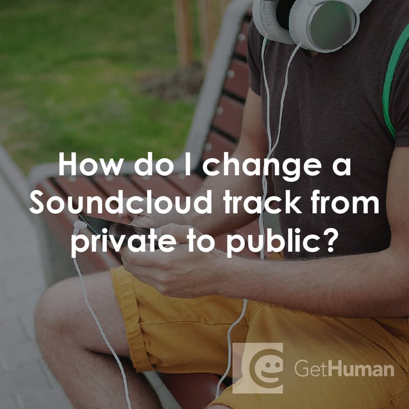 How Do I Change a Soundcloud Track from Private to Public?