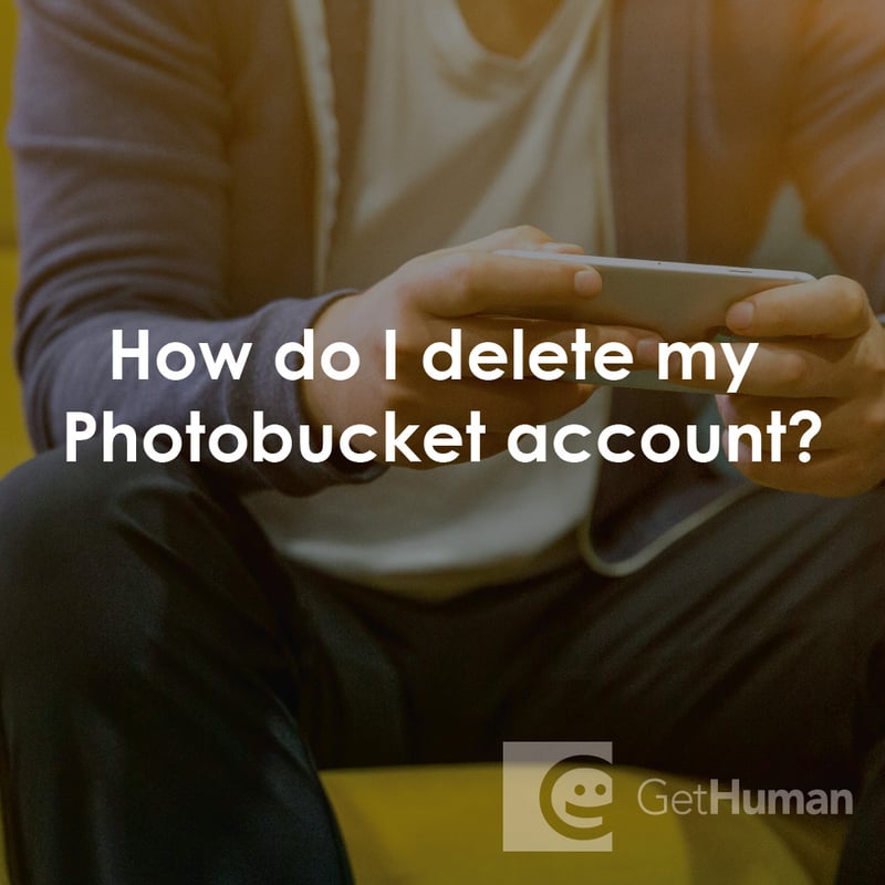 How Do I Delete My Photobucket Account?