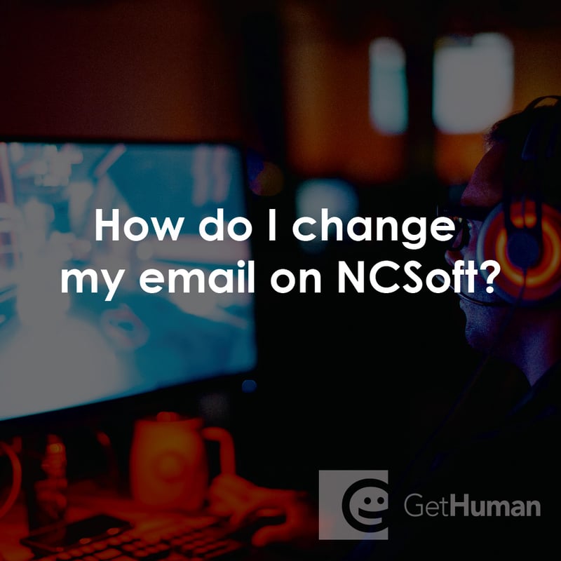 How Do I Change My Email on NCSoft?