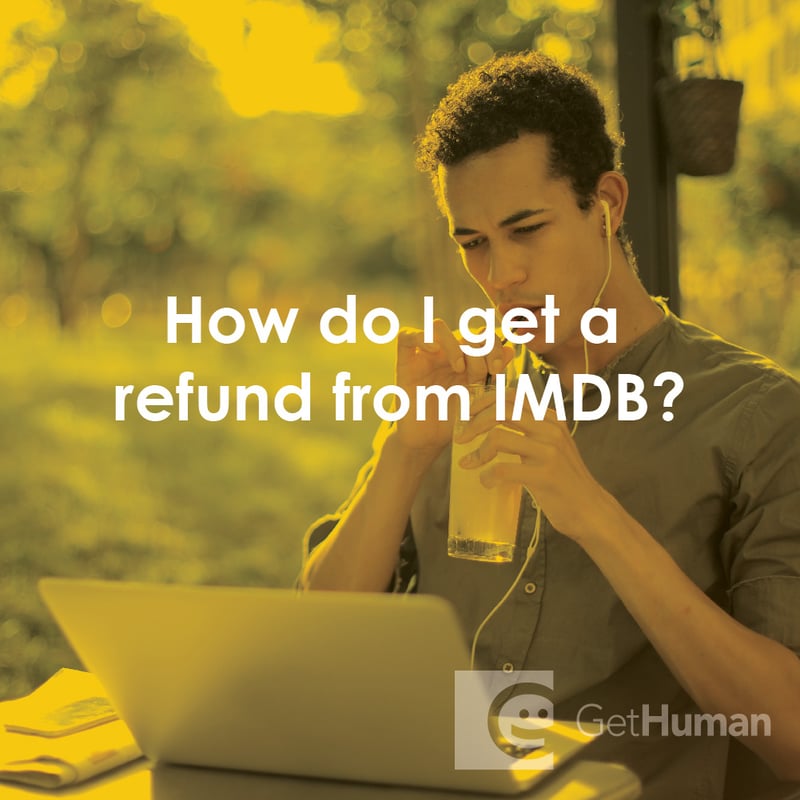 How Do I Get a Refund from Imdb?