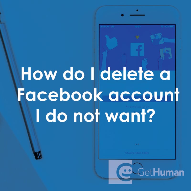 How Do I Delete a Facebook Account I Do Not Want?