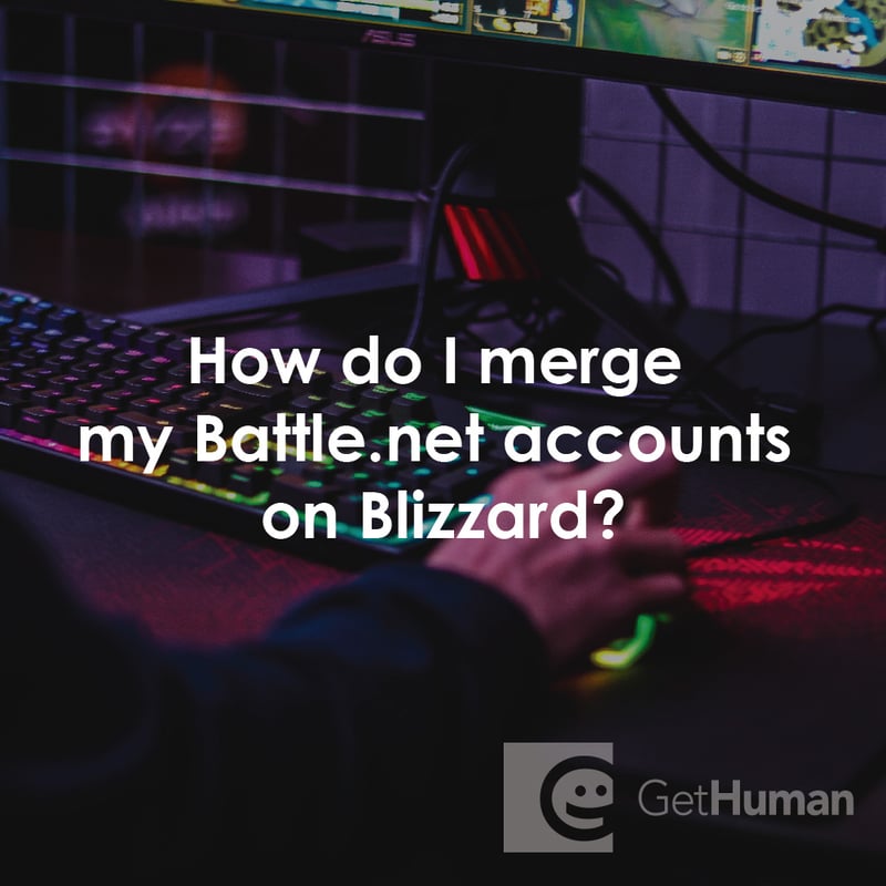 How Do I Merge My Battle.net Accounts on Blizzard?