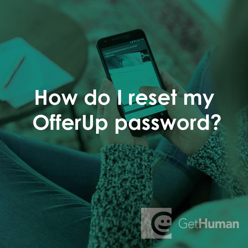 How Do I Reset My OfferUp Password?