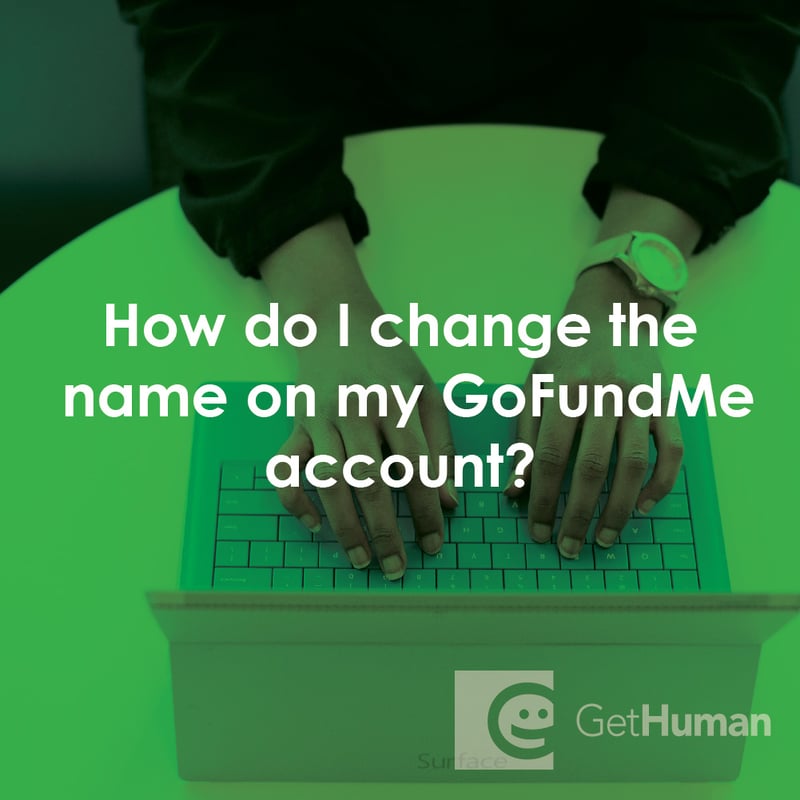 How Do I Change the Name on My Gofundme Account?