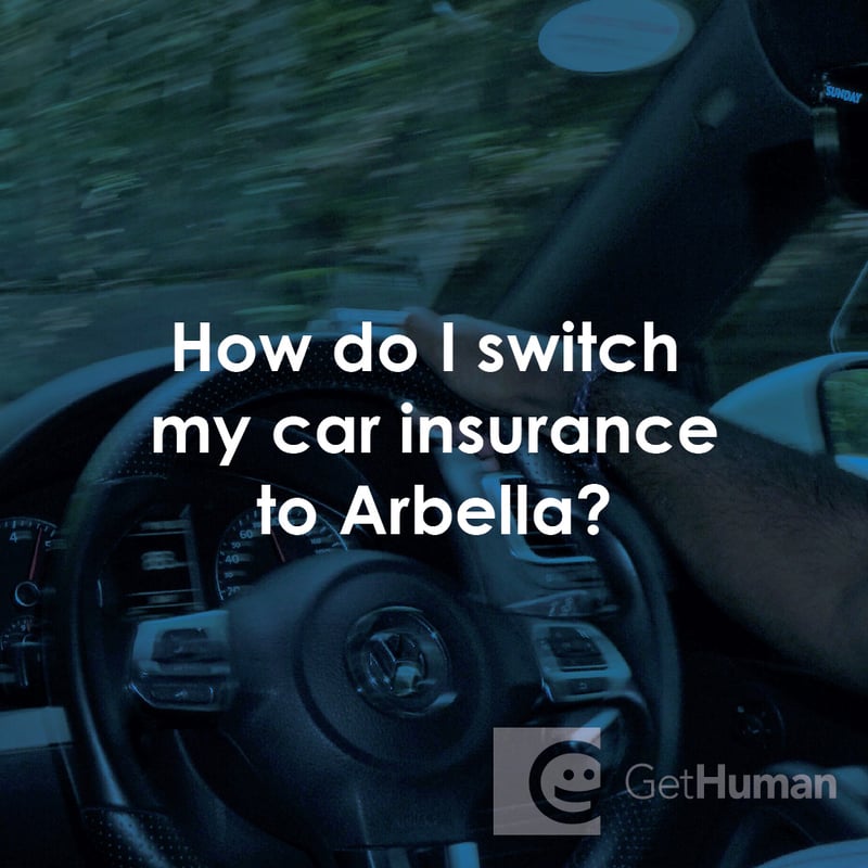 How Do I Switch My Car Insurance to Arbella?