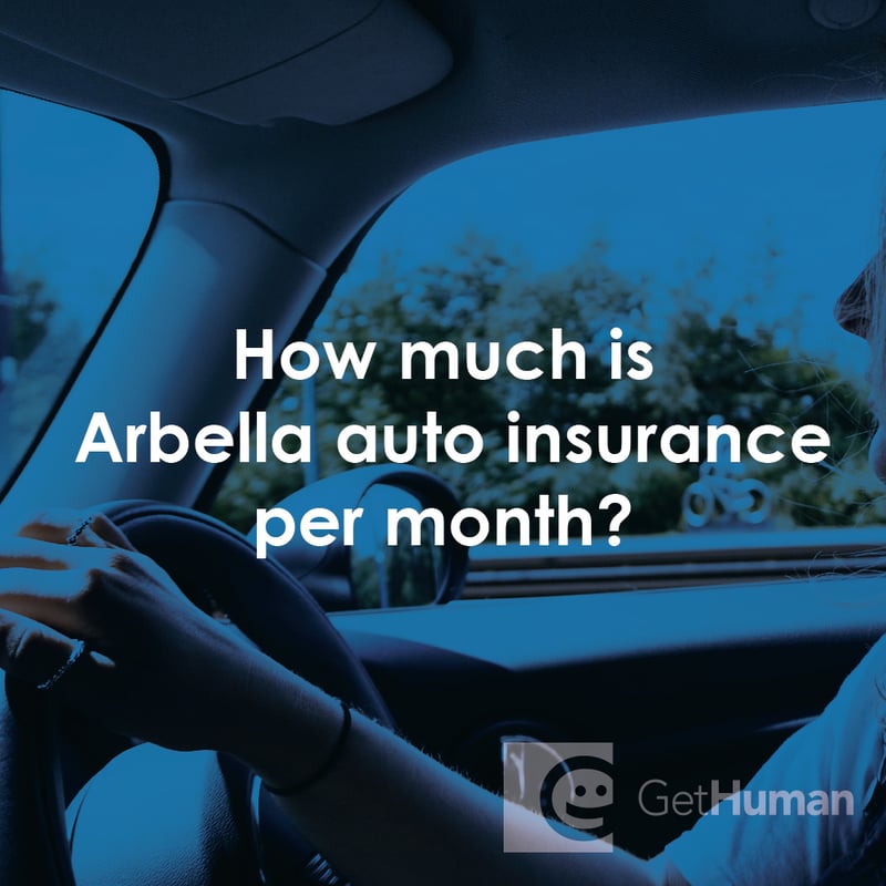 How Much Is Arbella Auto Insurance Per Month?