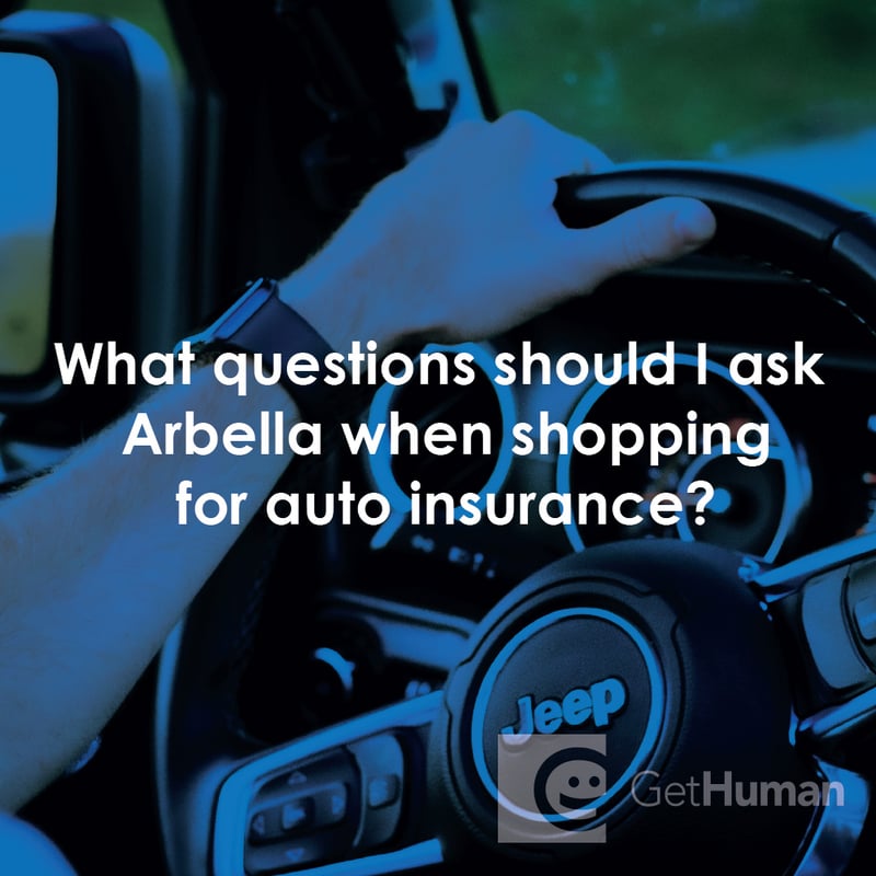 What Questions Should I Ask Arbella When Shopping for Auto Insurance?