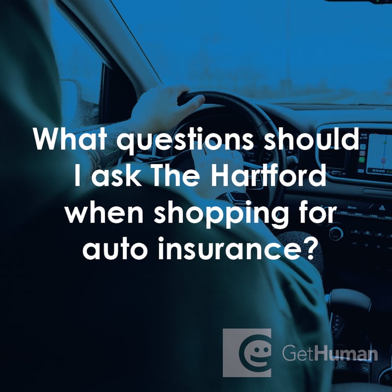 What Questions Should I Ask The Hartford When Shopping for Auto Insurance?