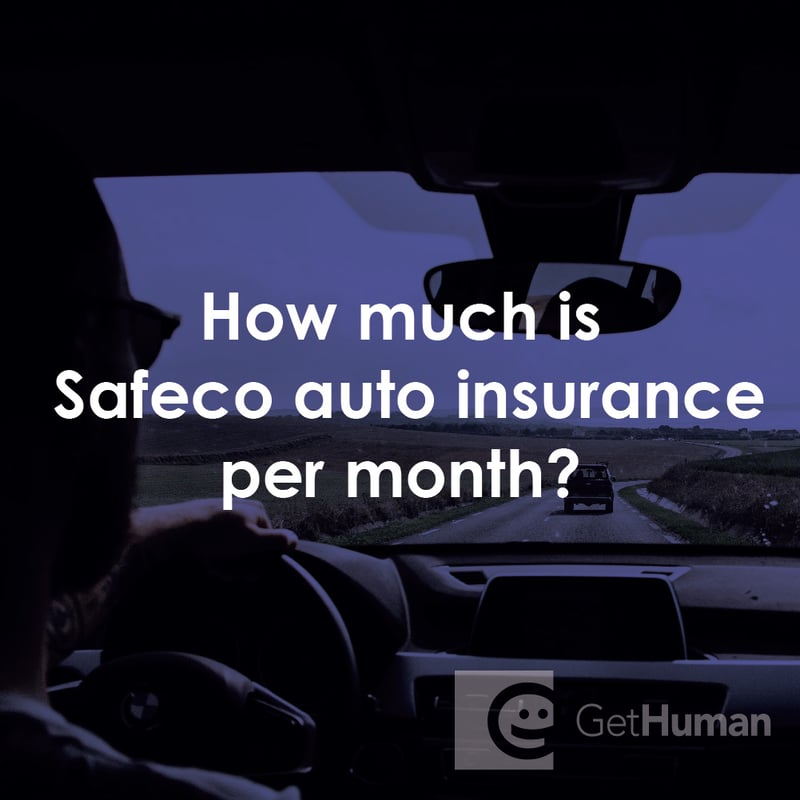 How Much Is Safeco Auto Insurance Per Month?