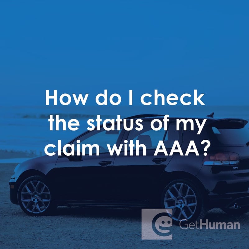 How Do I Check the Status of My Claim with AAA?