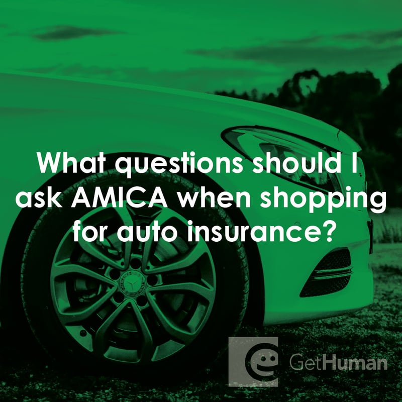 What Questions Should I Ask Amica When Shopping for Auto Insurance?