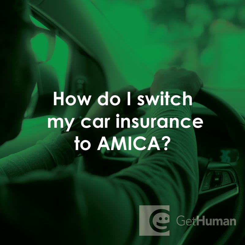 How Do I Switch My Car Insurance to Amica?