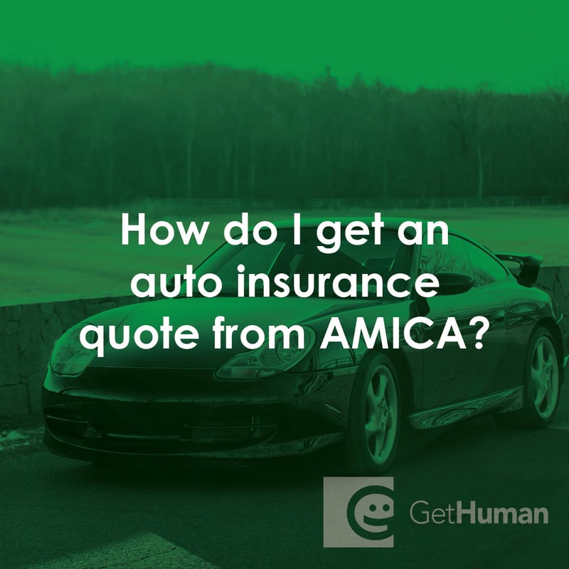 How Do I Get an Auto Insurance Quote from Amica?