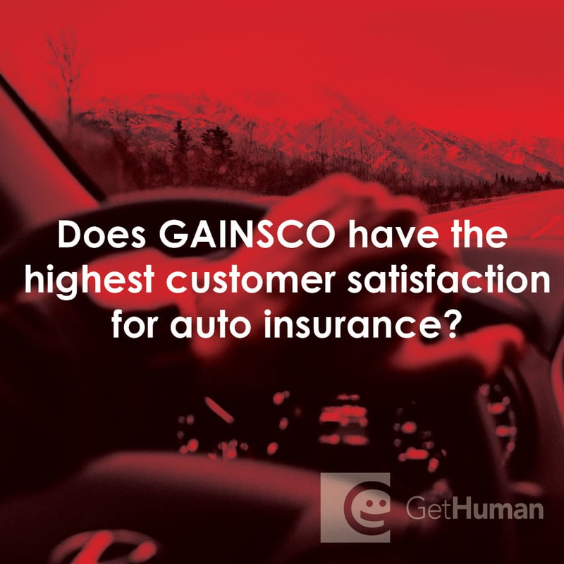 Does GAINSCO Have the Highest Customer Satisfaction for Auto Insurance?