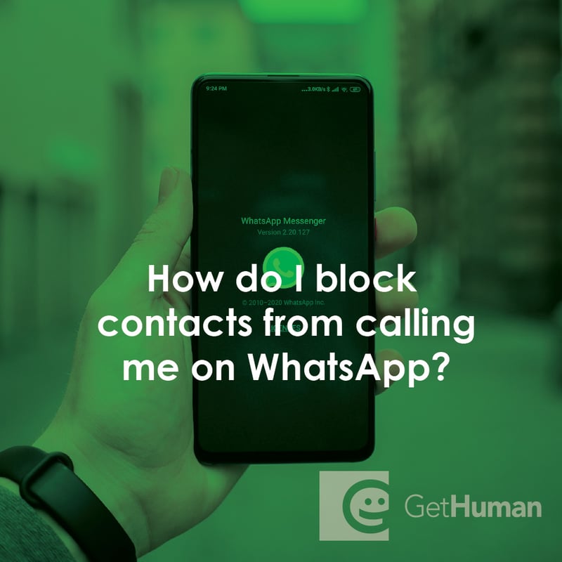 How Do I Block Contacts from Calling Me on WhatsApp?