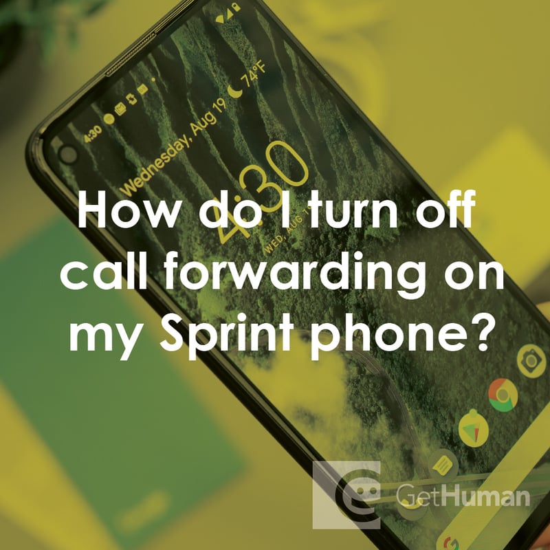 How Do I Turn Off Call Forwarding on My Sprint Phone?