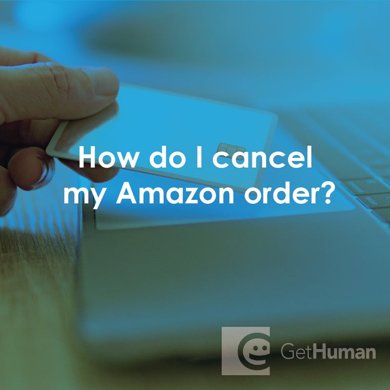 How Do I Cancel My Amazon Order?