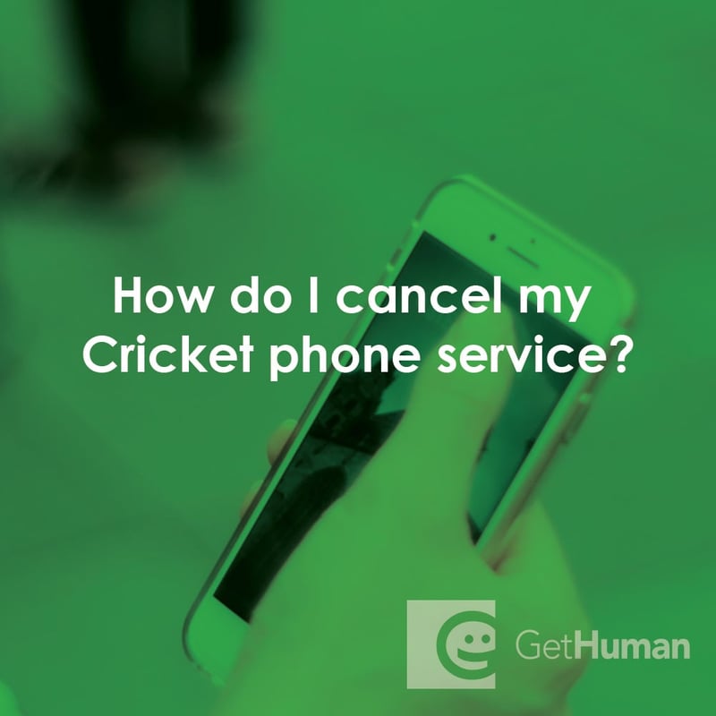 How Do I Cancel My Cricket Phone Service?