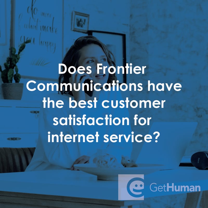 Does Frontier Communications Have the Best Customer Satisfaction for Internet Service?
