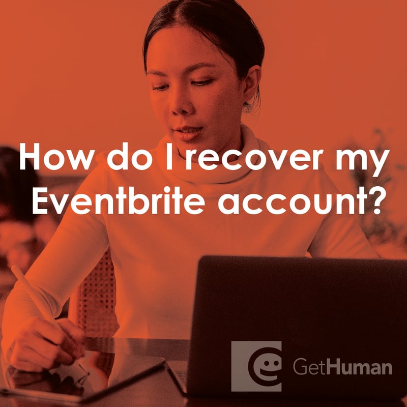 How Do I Recover My Eventbrite Account?