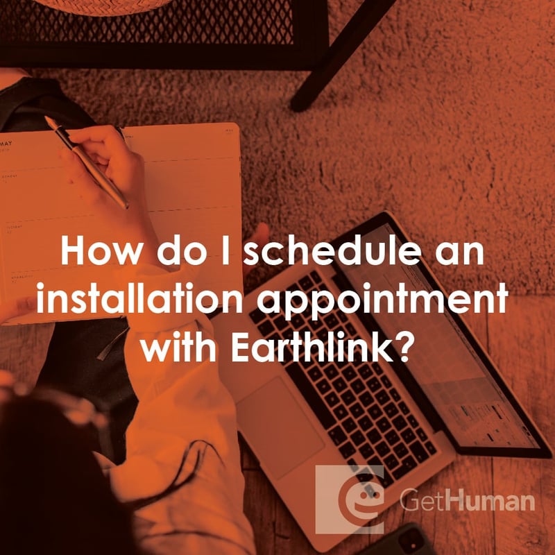 How Do I Schedule an Installation Appointment with Earthlink?