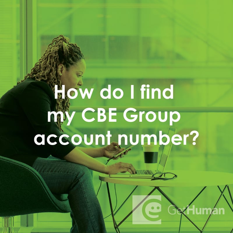 How Do I Find My CBE Group Account Number?