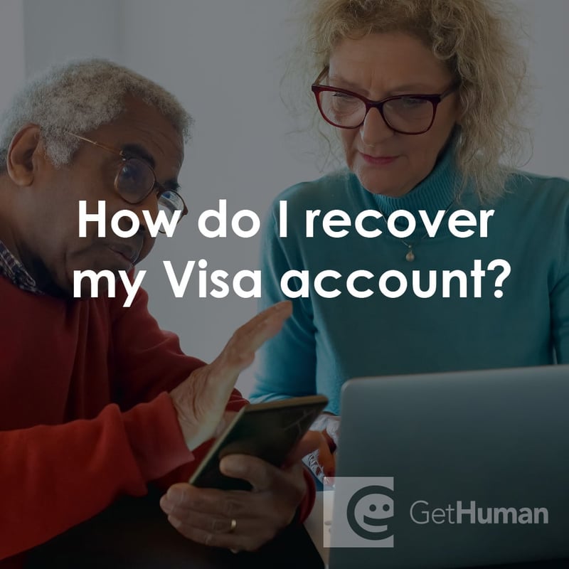 How Do I Recover My Visa Account?