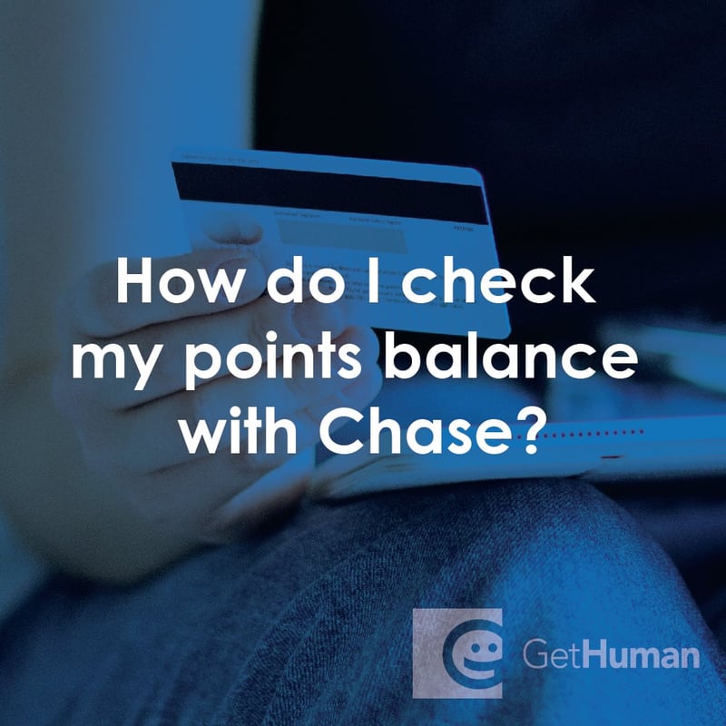 How Do I Check My Points Balance with Chase?